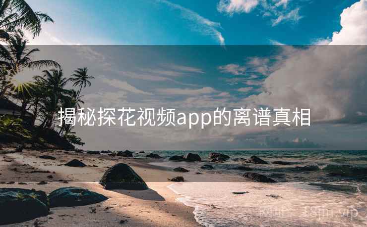 揭秘探花视频app的离谱真相