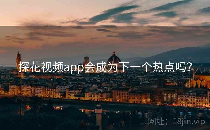 探花视频app会成为下一个热点吗？