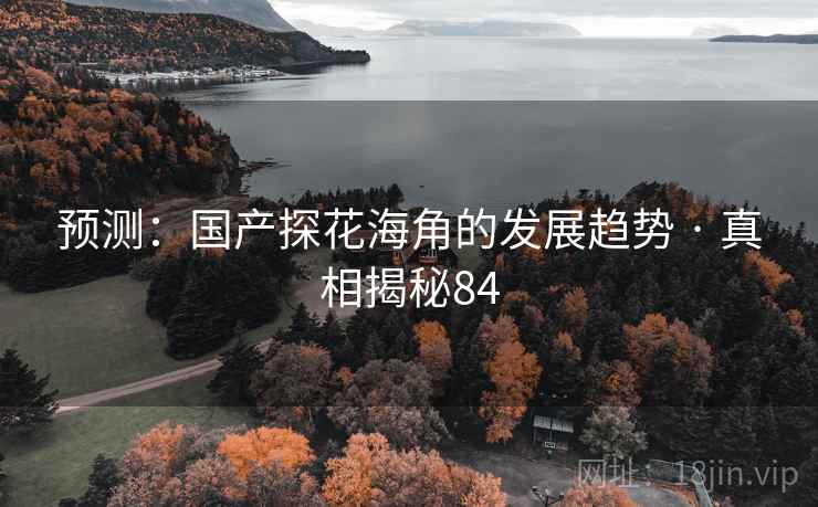预测：国产探花海角的发展趋势 · 真相揭秘84